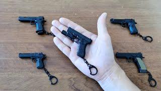 Top 5 Mini Toy Gun Keychain 2022 -Miniature Pistol in 1:3 Scale