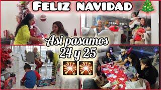 Así festejamos noche buena y navidad 