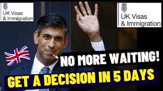 How To Get A UK Visa Decision Within 1 - 5 Days: Fastest UK Visa Processing / Waiting Times 2023