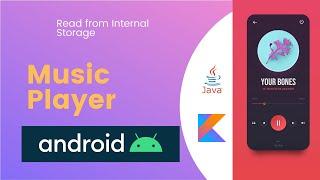 Android Studio Tutorial How to Create Music Player Application | Read Songs From Phone |  2021 |