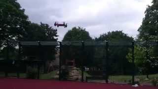 JJRC 1000A Quadcopter outdoor flight with Devo 7e