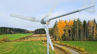 Ista Breeze I-2000 2000W Wind Turbine Test Continues With New Blades