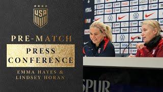 PRE-MATCH PRESS CONFERENCE: Emma Hayes & Lindsey Horan | November 29, 2024