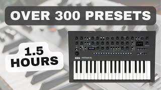 Korg Minilogue XD ► Over 300 Presets [1.5 HOURS]