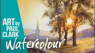 How to paint trees in Watercolour by Paul Clark