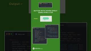 Button Hover Effect - Using HTML & CSS #hover #button #css #html #coding #codexbaba