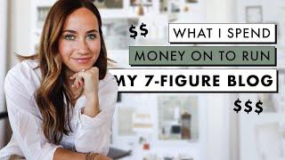 Everything I Spend Money On For My 7-Figure Blog | Blogging Expenses