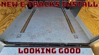 Trekassy E-Track System Install In A Cargo Trailer