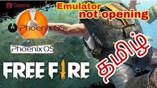 Free fire( v.1.60.1) not opening in Phoenix OS or All emulator