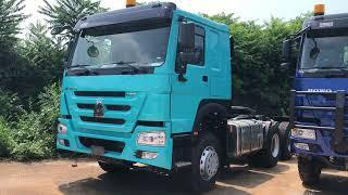 400hp Sinotruk  Howo tractor head 50 to 80 tons for sale price for Africa market