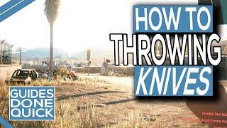 How To Use Throwing Knives In Cyberpunk 2077