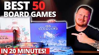 Top 50 Board Games of All Time: Ultimate Countdown in 20 Minutes!