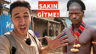 SAKIN GİTME DENİLEN Afrika'nın TEHLİKELİ ARKA SOKAKLARINA GİRDİM! ETİYOPYA!