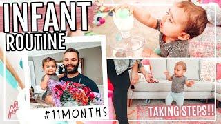 A FULL DAY WITH AN INFANT | DAILY ROUTINE 11 MONTH OLD BABY | HOW TO ENTERTAIN BABY | Page Danielle