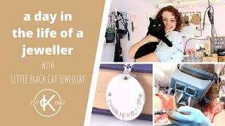 Garden Studio Tour, Making & Packaging | Little Black Cat Jewellery | Day In The Life Of A Jeweller