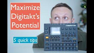 5 IMPORTANT Digitakt features you should be using more!