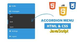 How to Build an Accordion Menu using HTML, CSS and JS. How to do it?