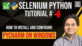 Selenium Python Tutorial #4 - How to Install Pycharm on Windows