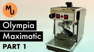 1988 Olympia Maximatic (Coffex) Espresso Machine Restoration - Part 1 - Inspection and Quick Descale