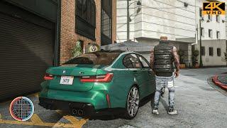 ► GTA 6 Graphics - 2022 BMW M3 Competition - RTX 3090 Ti Realistic Ray Tracing Graphics / GTA V Mod