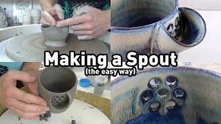 Making a Spout from a folded bowl