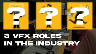 3 VFX job Roles | The Industry