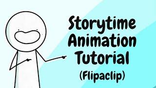 How to Make a Storytime Animation on Flipaclip (Mobile Animation Tutorial)