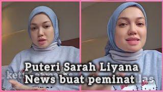 Puteri Sarah Liyana  Newsnya sarah dh beli hadiah dr sini buat 10 orang dah buat video dan #Lumier