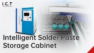 Advanced I.C.T Intelligent Solder Paste Storage Cabinet: Optimize Your SMT Production Efficiency