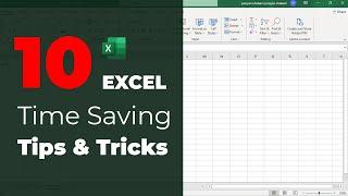 10 Excel Tips & Tricks | ⏱ Time Saving