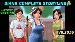 DIANE COMPLETE STORYLINE QUEST | DIANE FULL WALKTHROUGH SUMMERTIME SAGA 0.20.16 LATEST VERSION