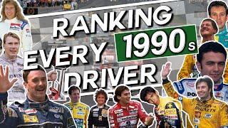 Ranking EVERY F1 Driver of the 1990s!