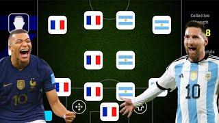 FRANCE X ARGENTINA!!  BEST SPECIAL SQUAD BUILDER! EFOOTBALL 2025 MOBILE