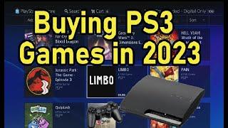 Buying PS3 game and DLC in 2023 on PSN Store