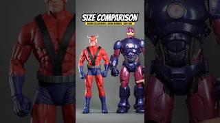 Size Comparison: Hasbro HASLAB Marvel Legends Avengers - Giant Man #marvel #marvellegends