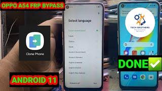 OPPO A54 FRP BYPASS||GOOGLE ACCOUNT BYPASS||ANDROID 11||PIN,PATTERN,PASSWORD,FRP