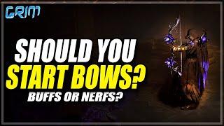 Should You League Start Bows? How Good Is The Buff? - Path of Exile 3.21 Crucible