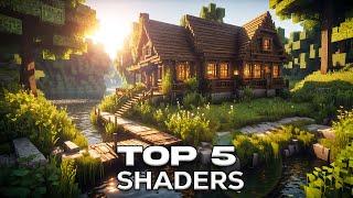 TOP 5 Minecraft Shaders 2024!! | RTX 4080