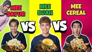 SIAPAKAH PENGGANTI ECAH DAUD BERANAK? MEE SAYUR VS MEE BUAH VS MEE CEREAL