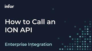 How to Call an ION API