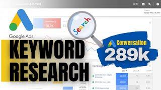  The NEW Way to do Google Ads Keyword Research! 