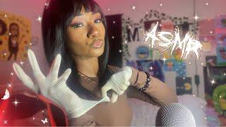 ASMR Latex Gloves Stretching and Snapping 