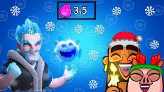 НОВОГОДНЯЯ КОЛОДА ИЗ ВСЕХ ЛЕДЯНЫХ КАРТ В CLASH ROYALE