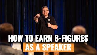 How to Earn 6-Figures as a Speaker Webinar