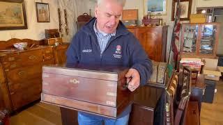 Finding Multiple Secret Drawers in an Antique Campaign Box