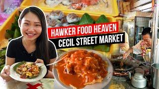 Cecil Street Market 七条路巴刹 | HAWKER FOOD HEAVEN in PENANG | Things to eat in Penang