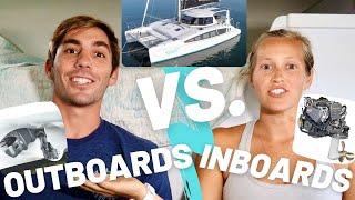 Do Outboards Make Sense on a Performance Cruising Catamaran?