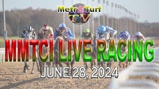 28 June 2024 | Philippines Horse Racing Live | Metro Manila Turf Club Inc.