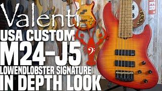 Valenti M24-J5 'LowEndLobster Signature' - My CUSTOM Valenti USA Bass! - LowEndLobster Fresh Look