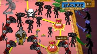 Missions Weekly Lvl 81 to 100. Stick war legacy.